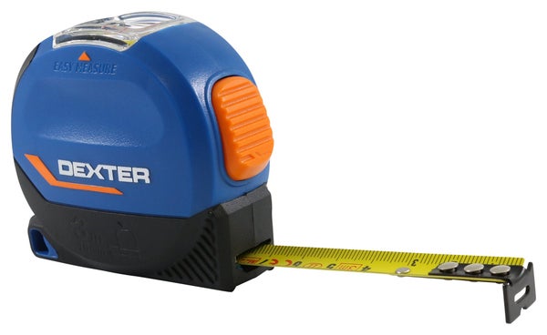 Mètre ruban lecture directe DEXTER 3 m