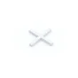 Lot de 250 croisillons X DEXTER, Ep.2.5 mm