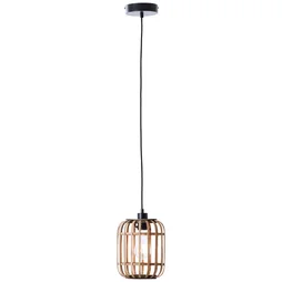 Suspension bambou naturel, INSPIRE Manihi, diam.19 cm