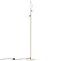Lampadaire Callas, acier, doré, H.155 cm INSPIRE, G9