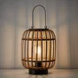 Lampe nature bambou, INSPIRE Manihi, H.33cm