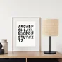 Lampe Carvi, acier, noir, H.36 cm INSPIRE, E27