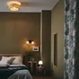 Rampe 2 spots NINON, E14, metal noir / bambou, INSPIRE