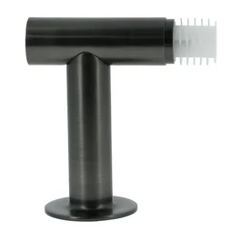 1 support mural à percer Premium, 28 mm gris brossé MOBOIS