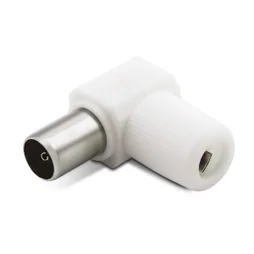 Fiche coudee TV femelle 9.52mm, Metronic