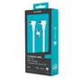 Cable coaxial male/femelle coudee, 2m, Metronic