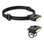 Lampe frontale rechargeable 170 lm 80 m mètres noire Xanlite