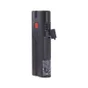 Baladeuse rechargeable 800 lm 80 m noire Xanlite