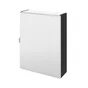 Caisson meuble haut / bas l.45 x H.57.7 x P.14 cm, noir, Remix