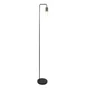 Lampadaire LINA, E27, H.149 cm, métal noir, Inspire