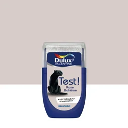 Testeur peinture mur/boiserie/radiateur, DULUX VALENTINE Crème de couleur, rose bohème, 30 ml