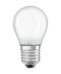 Ampoule variable led opaque sphérique E27 470 Lm = 40 W blanc chaud, OSRAM