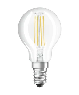 Ampoule variable led sphérique E14 470 Lm = 40 W blanc chaud, OSRAM