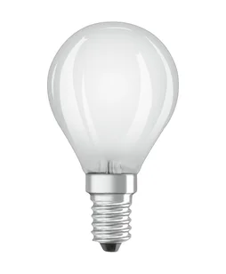 Ampoule variable led dépoli sphérique E14 470 Lm = 40 W blanc chaud, OSRAM