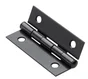 Charnière en acier pour meuble, HETTICH, L.50 x l.30 mm, noir