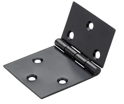 Charnière en acier pour meuble, HETTICH, L.50 x l.85 mm, noir