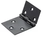 Charnière en acier pour meuble, HETTICH, L.50 x l.85 mm, noir