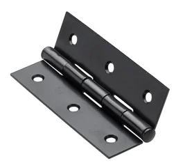 Charnière en acier pour meuble, HETTICH, L.60 x l.35 mm, noir