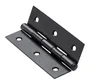 Charnière en acier pour meuble, HETTICH, L.60 x l.35 mm, noir