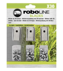 30 lames pour robots tondeuse