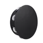 Applique led Torvi, diam.16cm, noir, Inspire