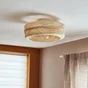 Plafonier en bambou, INSPIRE Palanga, E27, diam.45 cm