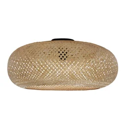 Plafonnier en bambou, INSPIRE Manisa, E27, diam.53 cm
