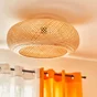Plafonnier en bambou, INSPIRE Manisa, E27, diam.53 cm
