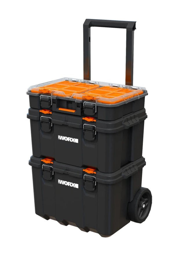 Coffre d'outil système stockage modulaire Stack'N Roll WORX