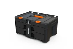 Rangement 2 tiroirs système stockage modulaire Stack'N Roll WORX
