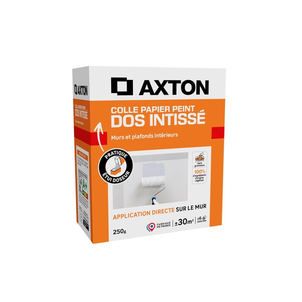 Colle papier peint Poudre intissés AXTON, 0.25 kg