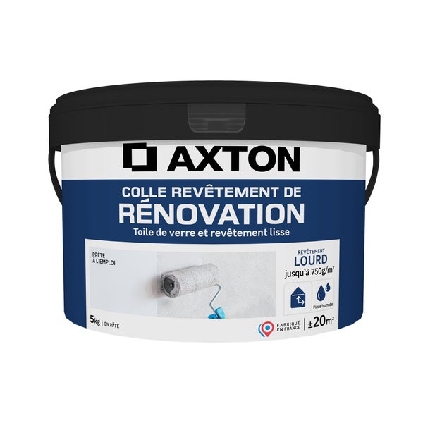 Colle Pâte toile de verre et rénovation lourd AXTON, 5 kg