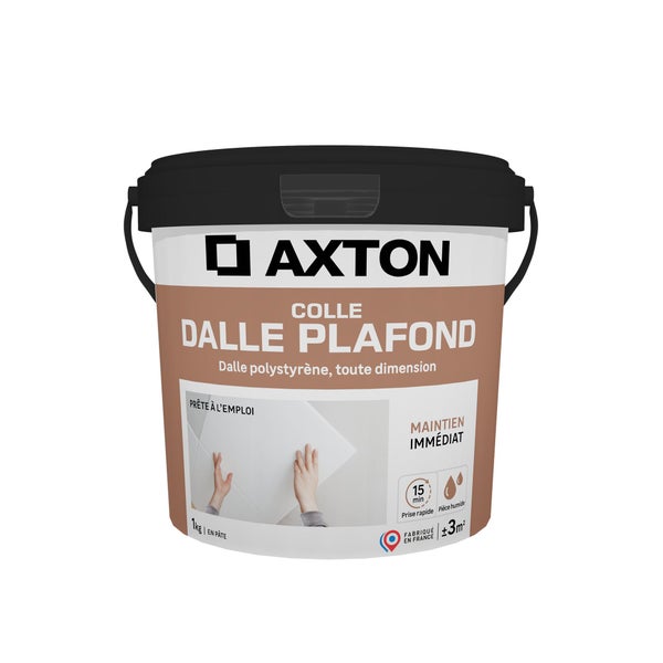 Colle Dalle de plafond polystyrène AXTON, 1 kg