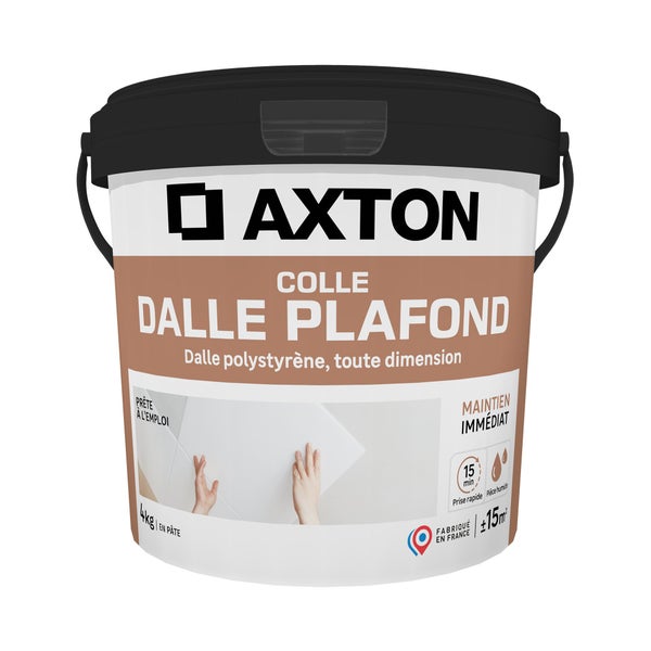 Colle Dalle de plafond polystyrène AXTON, 4 kg