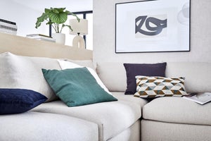 Lampe Vaska, céramique, crème, H.41 cm INSPIRE, E27