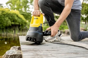 Pompe d'évacuation pour eaux chargées KARCHER 22000 l/h