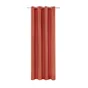 Rideau tamisant en coton, INSPIRE Sunny, l.140 x H.280 cm, orange