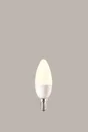 Ampoule led opaque flamme E14, ATTRALUX, 20 W blanc chaud