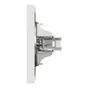 Prise tv complet Miluz, SCHNEIDER ELECTRIC, blanc