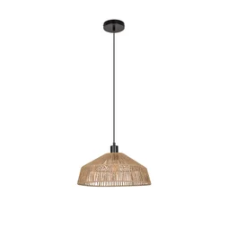 Suspension Mikona, papier, beige, Diam.38 cm INSPIRE, E27