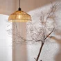 Suspension Mikona, papier, beige, Diam.38 cm INSPIRE, E27