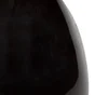 Vase verre noir, Noctis, 19 x 31 cm