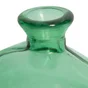 Vase verre vert, Organic, 18 x 18 cm