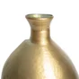 Vase verre , doré mat 25 cm H51cm