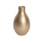 Vase verre doré, Noctis, 19 x 31 cm