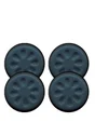 Lot de 4 patins de pied de meuble en polypropylène adhésif SCOTCH Diam. 40 mm