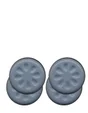 Lot de 4 patins adhésifs alvéolé eur, SCOTCH, diam. 40 mm, gris