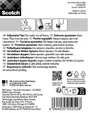 Lot de 4 embouts multitaille, SCOTCH, diam. de 16 à 20 mm, noir