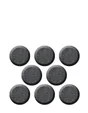 Lot de 8 patins feutre adhésif, SCOTCH, diam. 22 mm, gris