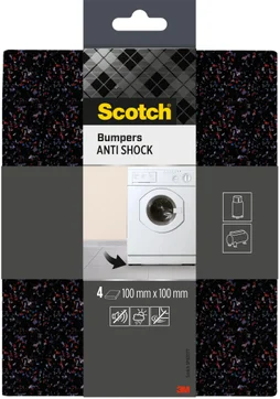 Lot de 4 amortisseurs en caoutchouc SCOTCH
